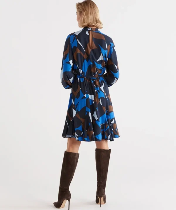 Abstract Geometric Dress-Sussan Cheap