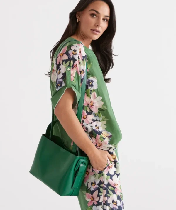 Buckle Detail Crossbody Bag-Sussan Fashion