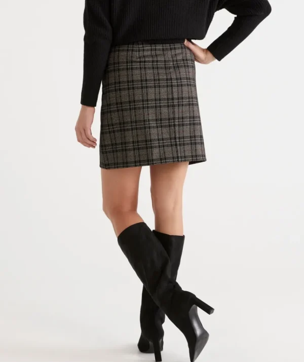 Check Mini Skirt-Sussan Online