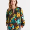Layered Floral Top-Sussan New